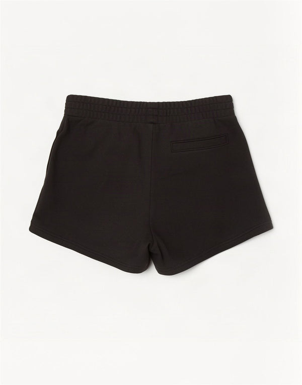 Tommy Hilfiger Pantalones cortos deportivos para mujer UK 6 XS Algodón negro