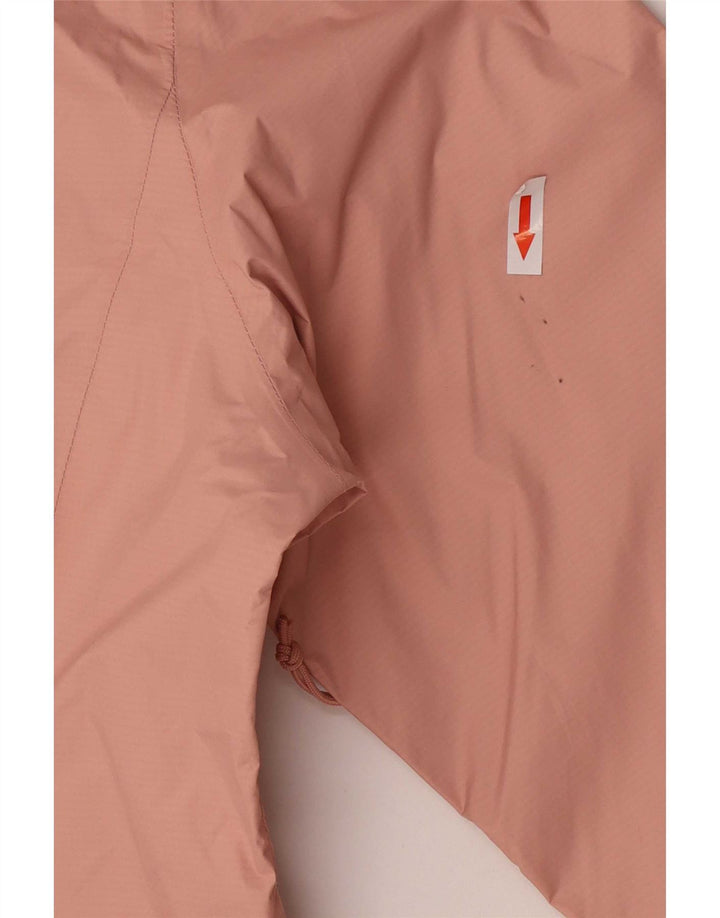 The North Face Chaqueta impermeable con capucha para mujer UK 40 Medium Pink Nylon