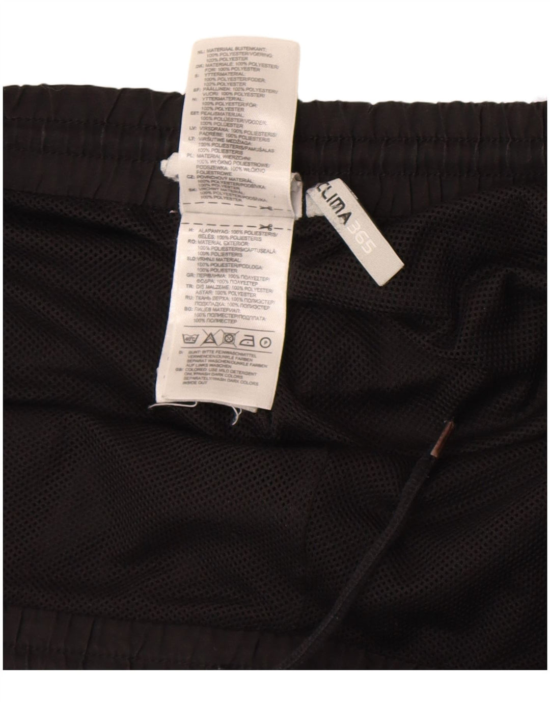 Adidas Mens Clima 365 Sport Shorts Medio Negro Colorblock Poliéster