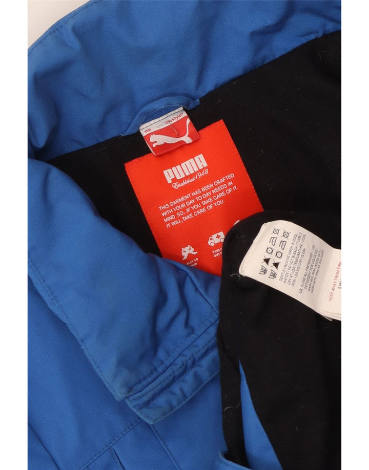 Chaqueta Cortavientos Puma Niño 11-12 Años Azul Poliéster
