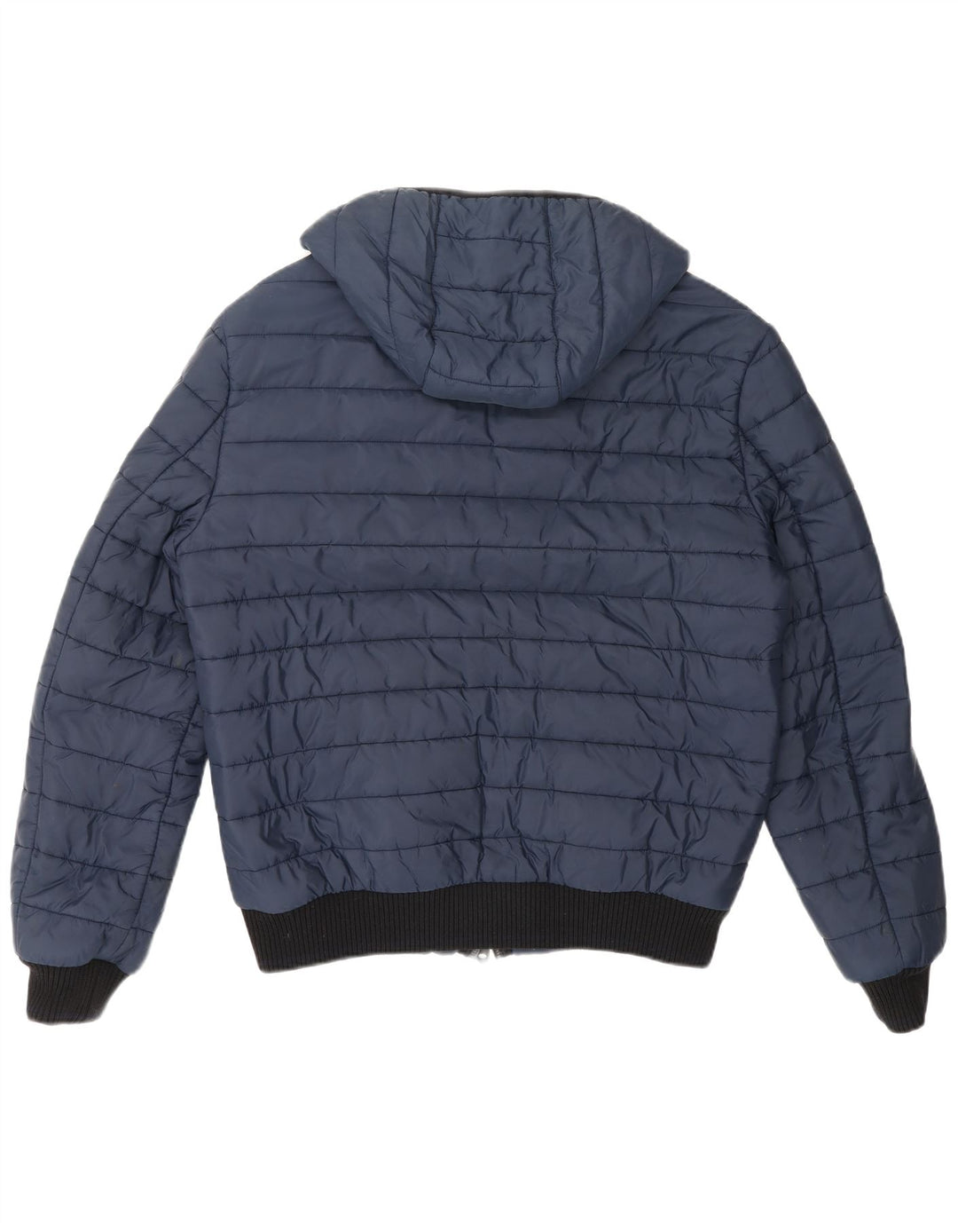 Refrigiwear Chaqueta acolchada con capucha para hombre IT 52 Large Poliéster azul marino