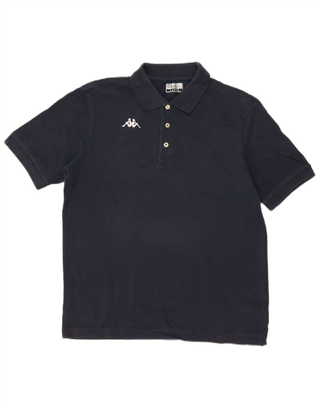 Kappa Polo para hombre grande azul marino