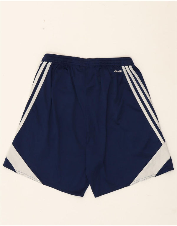 Adidas Mens Climalite Sport Shorts Medio Azul Marino Colorblock Poliéster