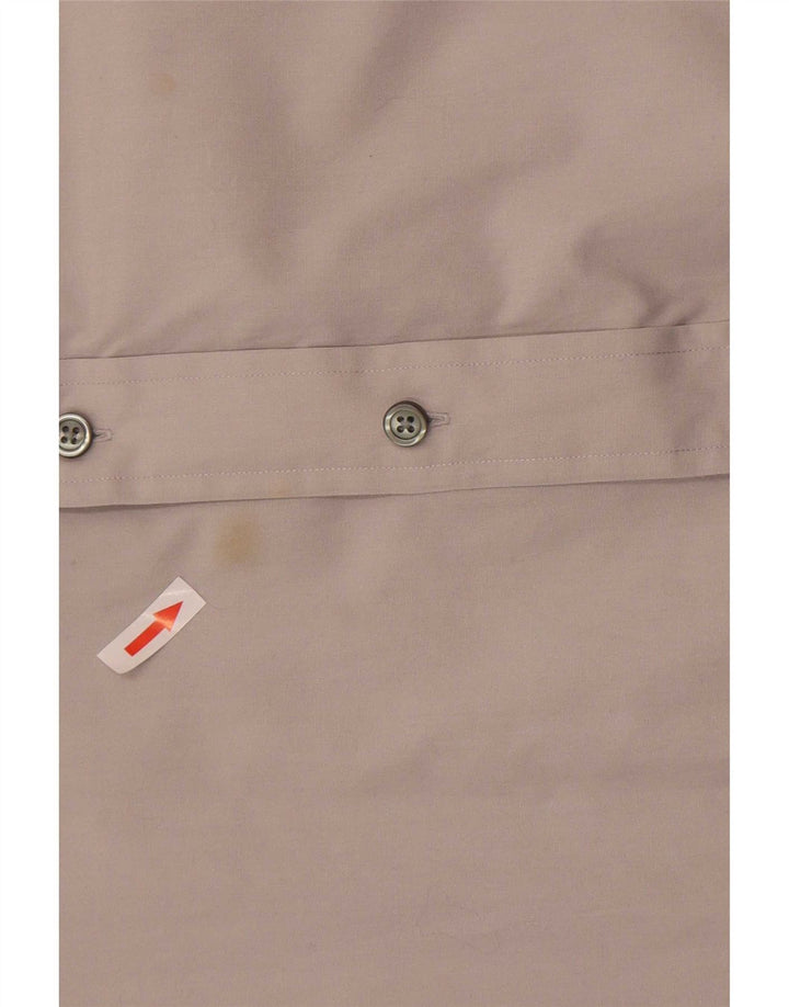 Camisa Nautica Hombre Talla 17 XL Algodón Gris