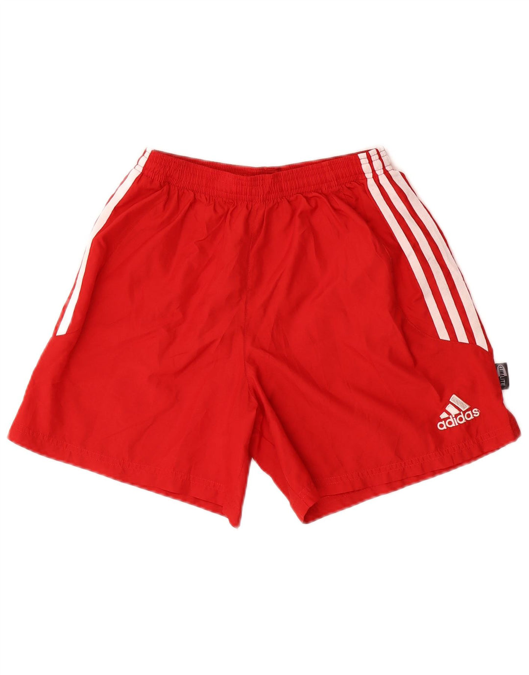 Adidas Chicos Climalite Sport Shorts 15-16 Años Rojo Poliéster