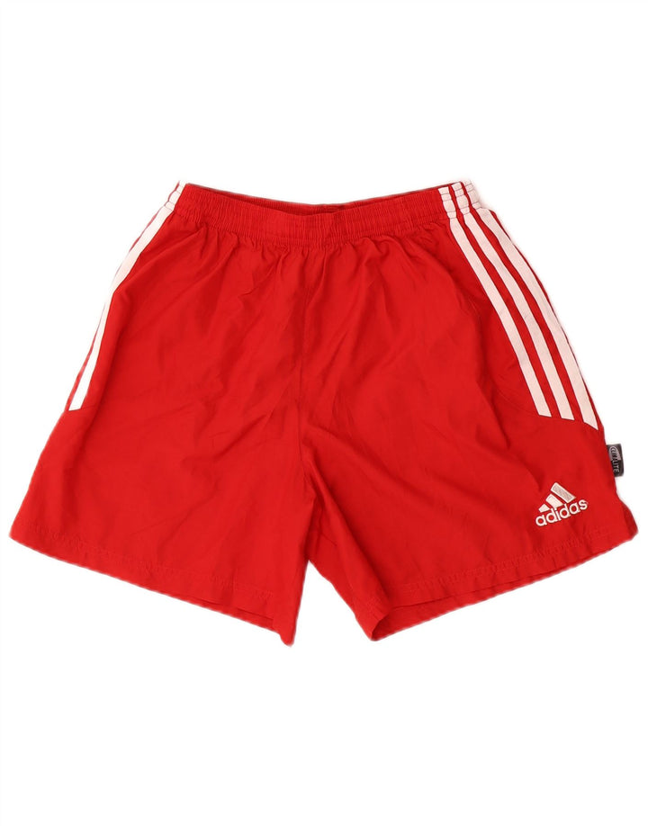 Adidas Chicos Climalite Sport Shorts 15-16 Años Rojo Poliéster