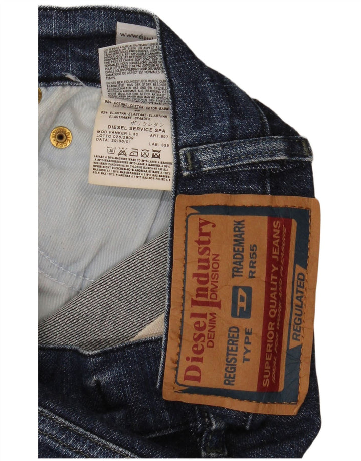 Vaqueros Bootcut Mujer Diesel W27 L30 Algodón Azul