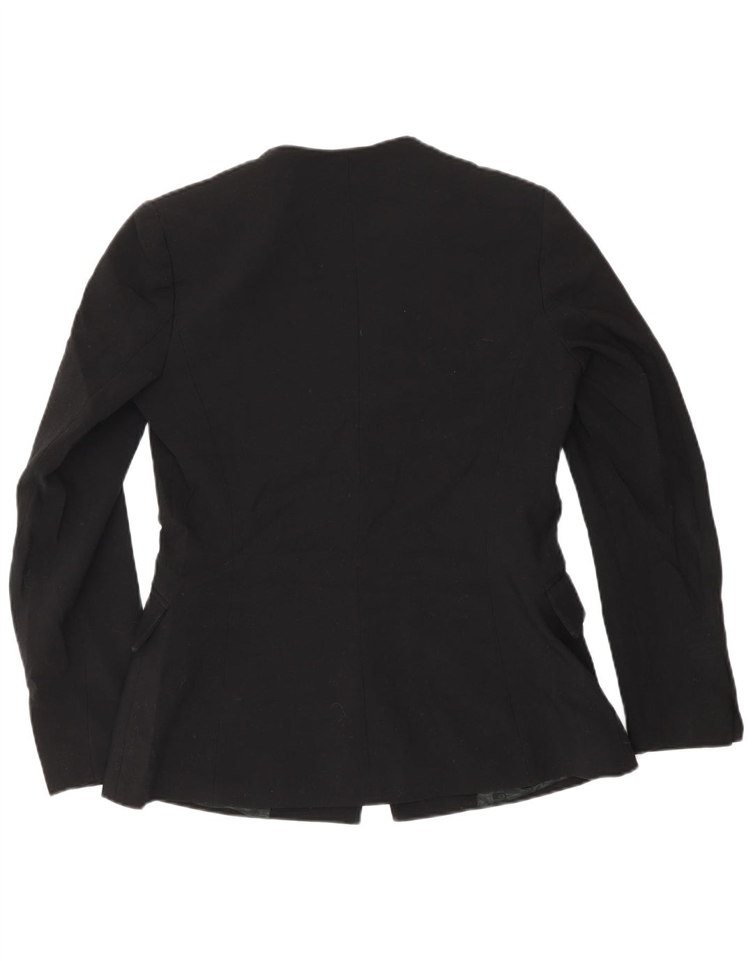 Zara Mujer Blazer Chaqueta Reino Unido 12 Mediano Negro