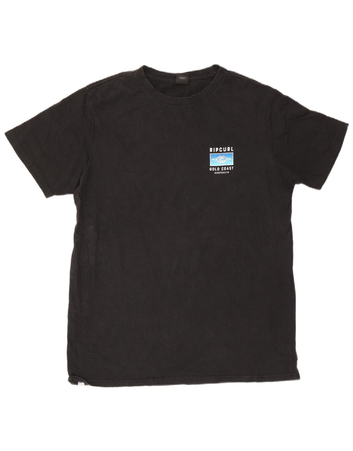 Rip Curl - Camiseta de ajuste relajado para hombre, talla grande, color negro