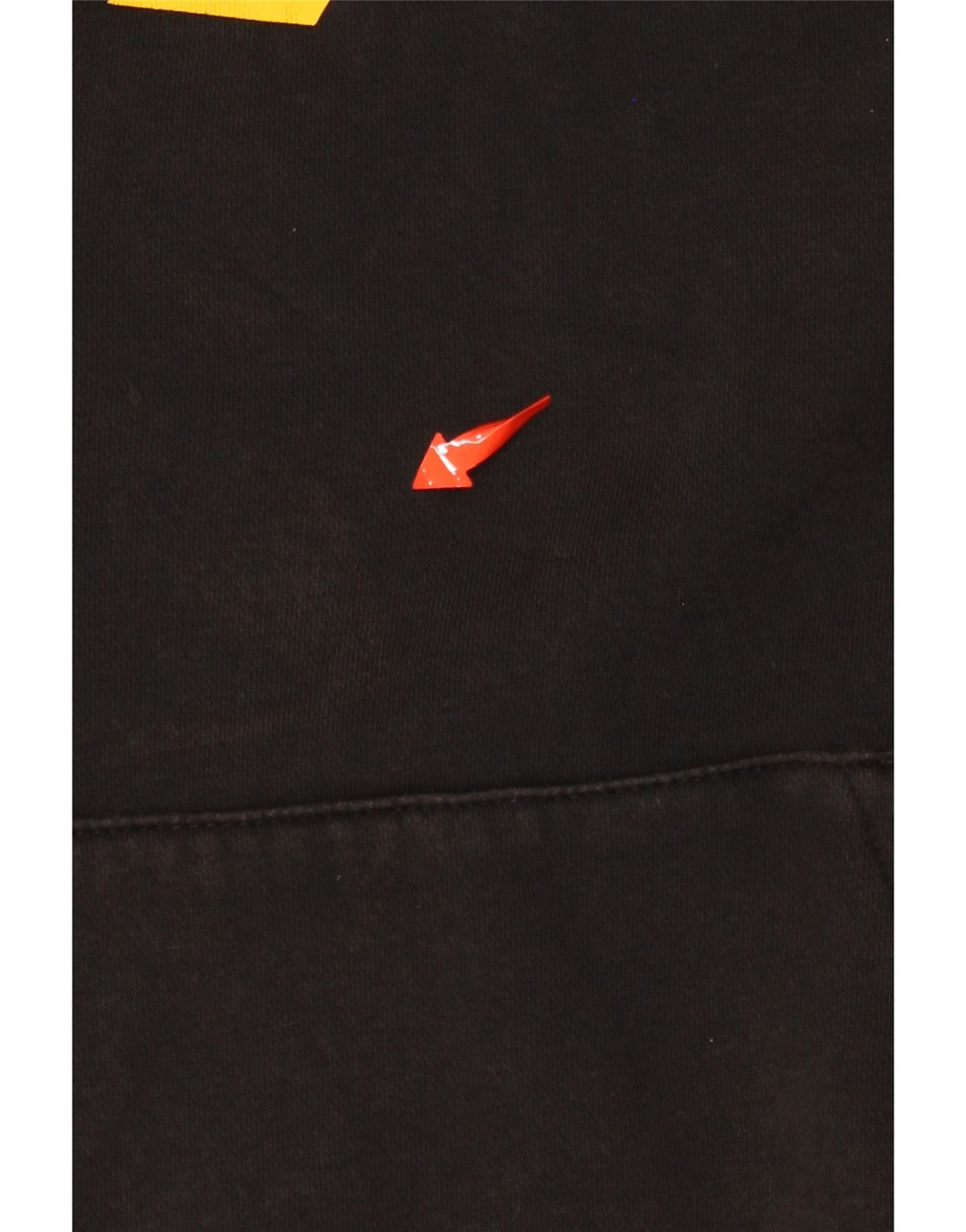 REEBOK Sudadera con capucha clásica y gráfica para hombre, talla pequeña, algodón negro con bloques de color