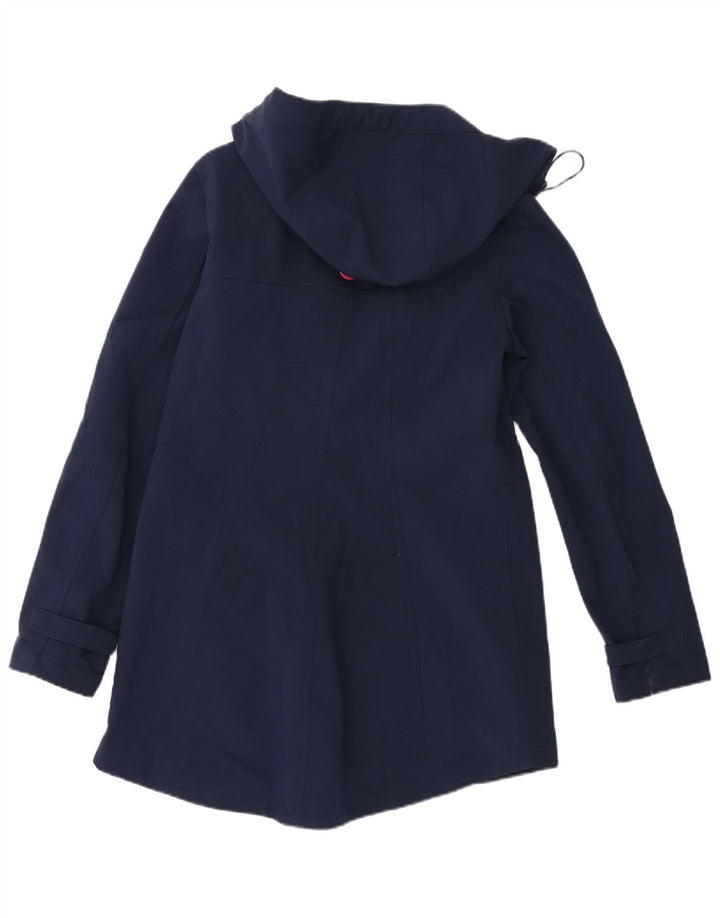 Nautica Chaqueta impermeable con capucha para mujer UK 40 Grande Poliéster azul marino