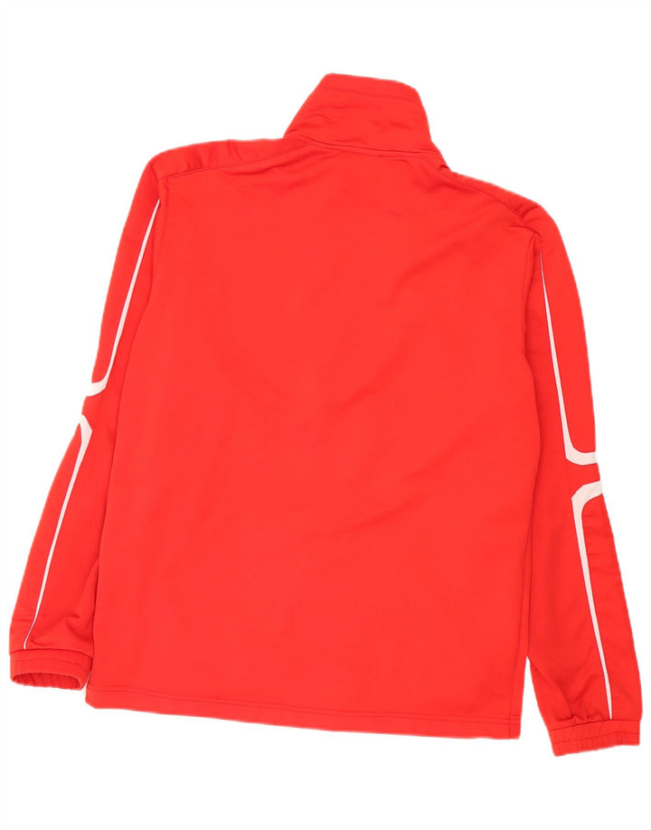 Umbro Hombre Chándal Top Chaqueta Medium Red Colorblock Poliéster Deportes