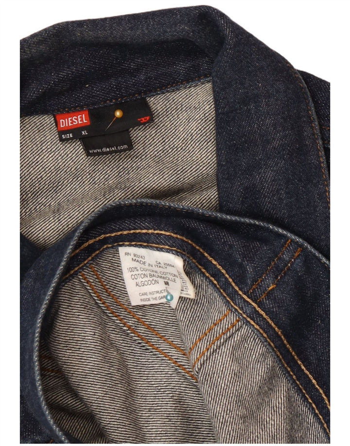 Diesel Chaqueta Vaquera Hombre UK 42 XL Algodón Azul