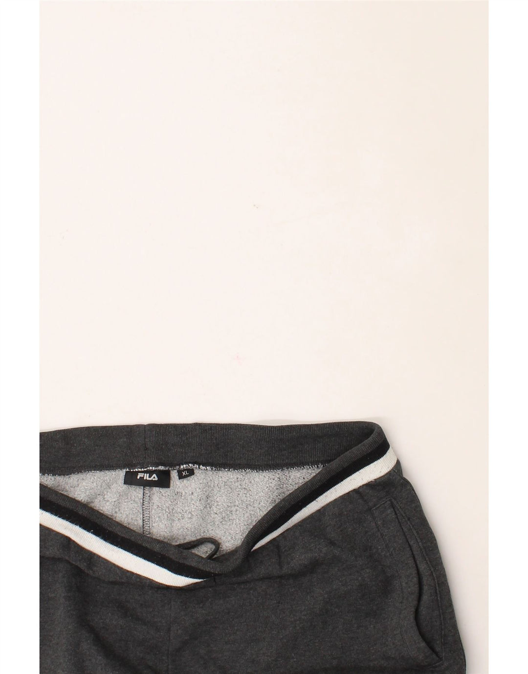 FILA Mens Tracksuit Trousers XL  Grey Cotton Vintage Fila and Second-Hand Fila from Messina Hembry 
