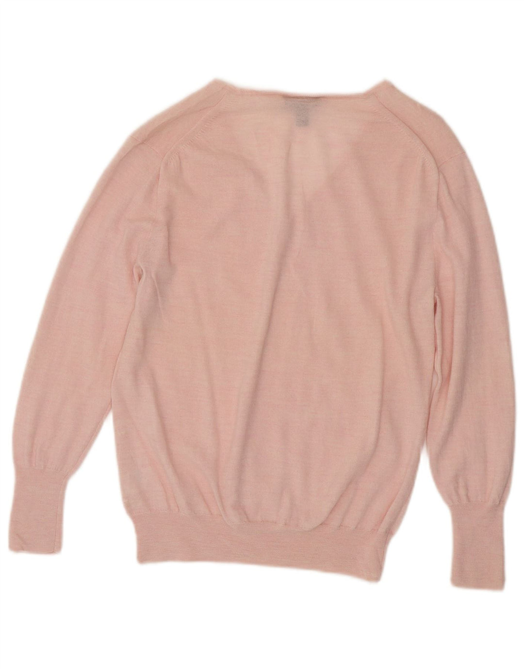 J. Crew Suéter con Cuello en V para Mujer UK 44 Grande Rosa