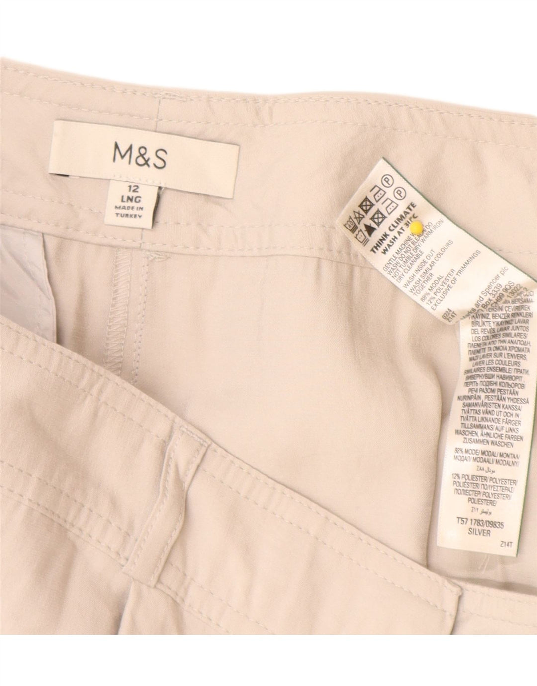 Marks & Spencer Pantalones tipo joggers cargo para mujer UK 12 Medium W30 L32 Gris
