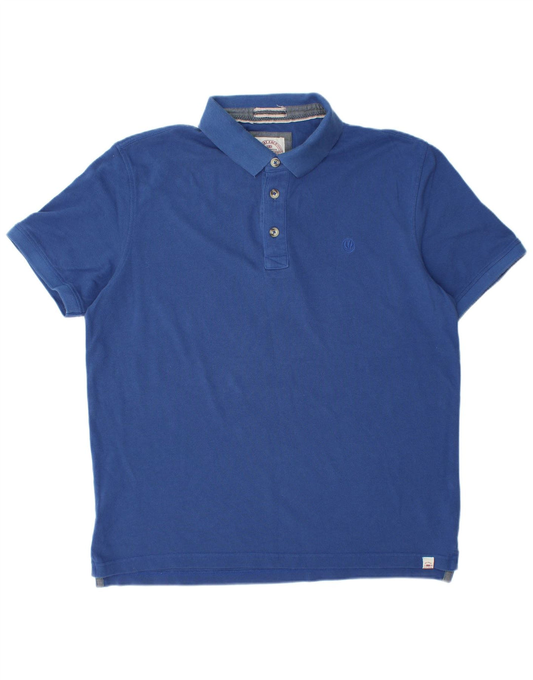Polo para hombre Fat Face XL Algodón azul