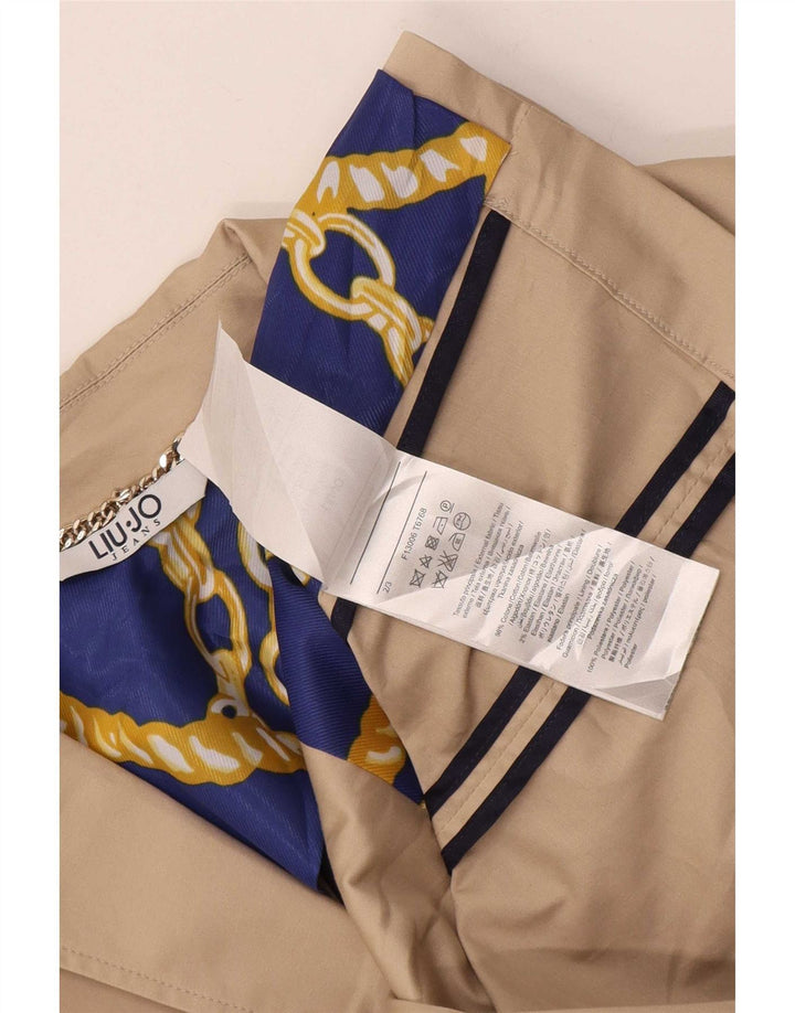 Chaqueta tipo blazer de 2 botones para mujer Liu Jo IT 42 Algodón beige medio