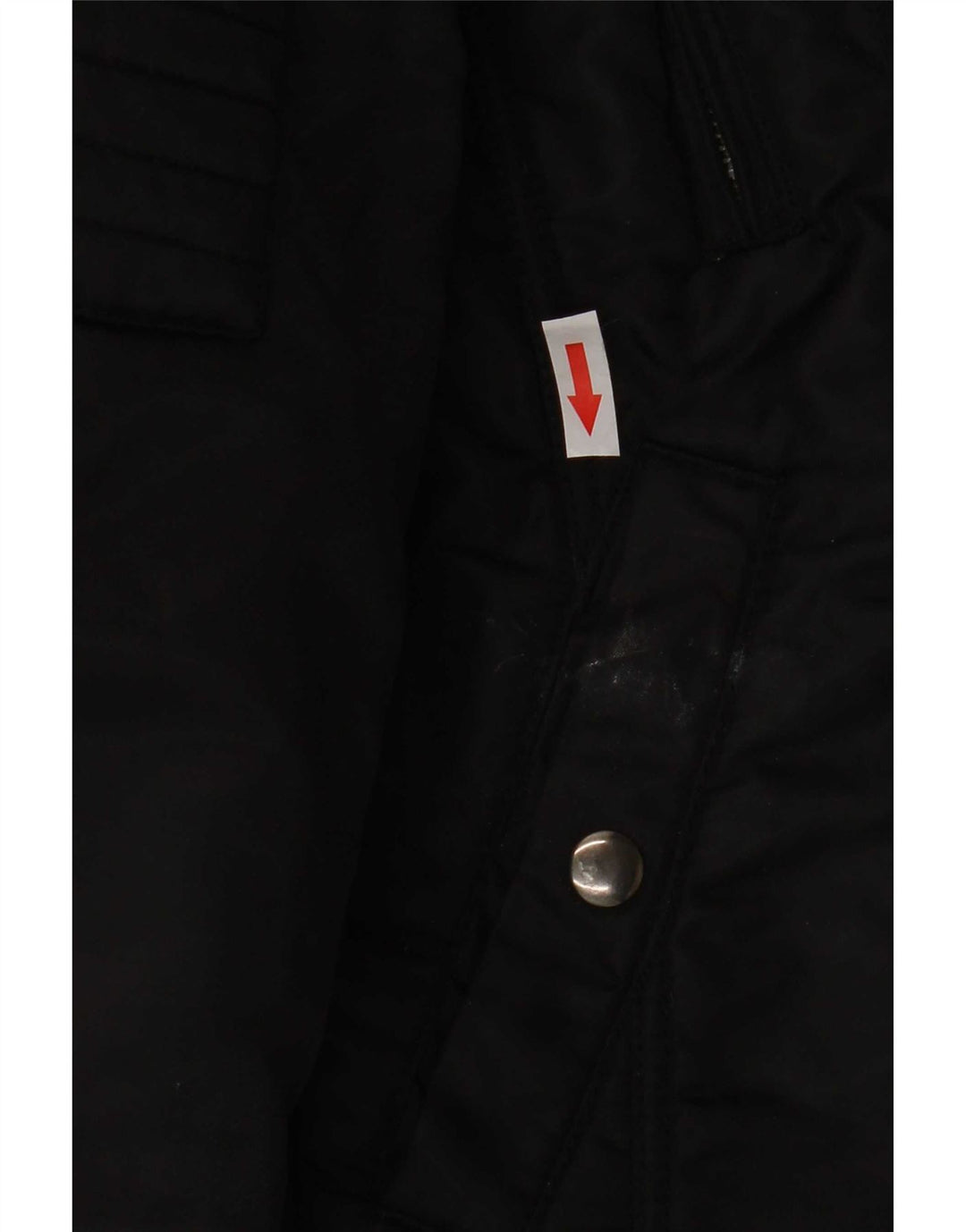 Replay - Chaqueta motera corta para mujer, talla 40, talla M, color negro