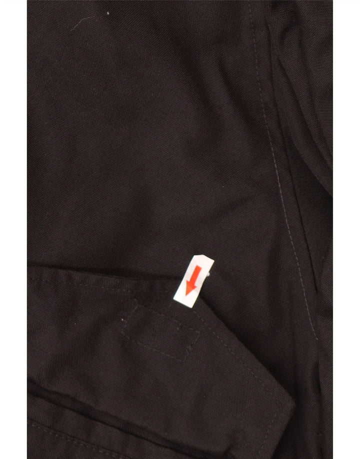 Woolrich Chaqueta cortavientos con capucha para hombre UK 40 Large Black