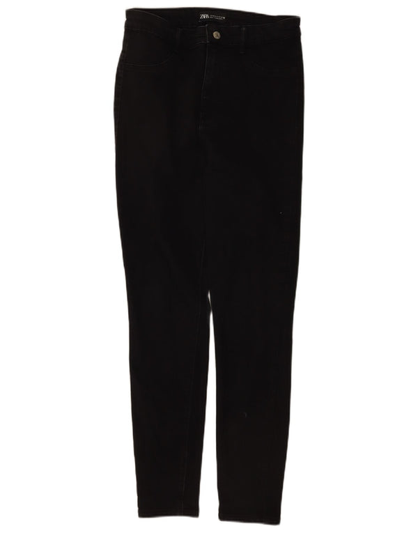 Zara Vaqueros Pitillo Mujer EU 40 Mediano W30 L28 Negro