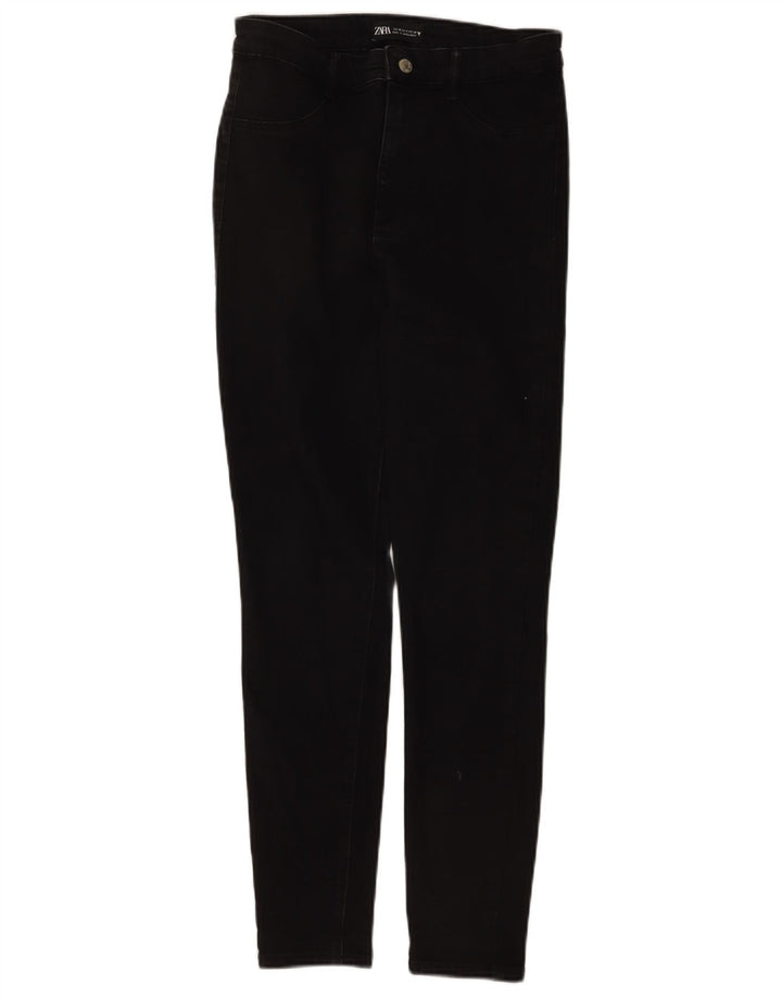 Zara Vaqueros Pitillo Mujer EU 40 Mediano W30 L28 Negro