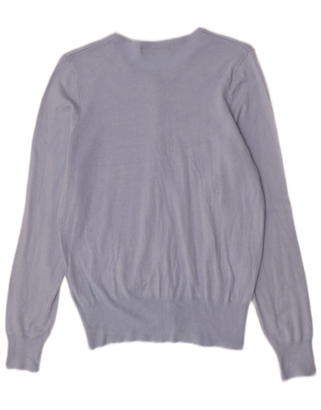 Marks & Spencer Suéter tipo cárdigan para mujer UK 44 Viscosa azul medio