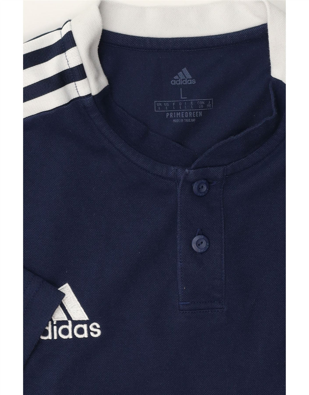 ADIDAS Camiseta Aeroready para hombre Top Grande Azul marino