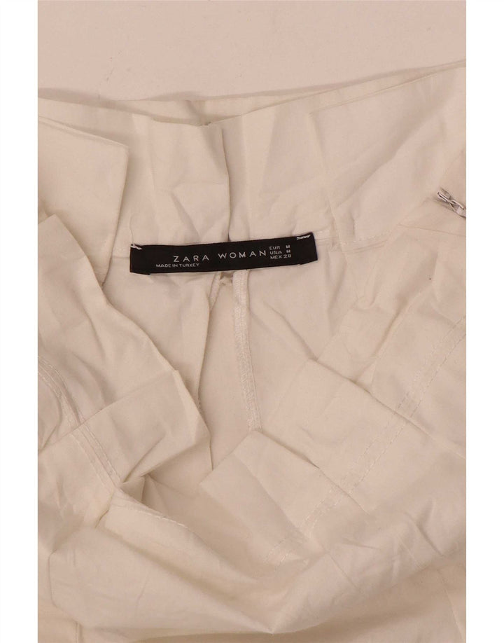 Zara Falda Acampanada Mediana W30 Blanco