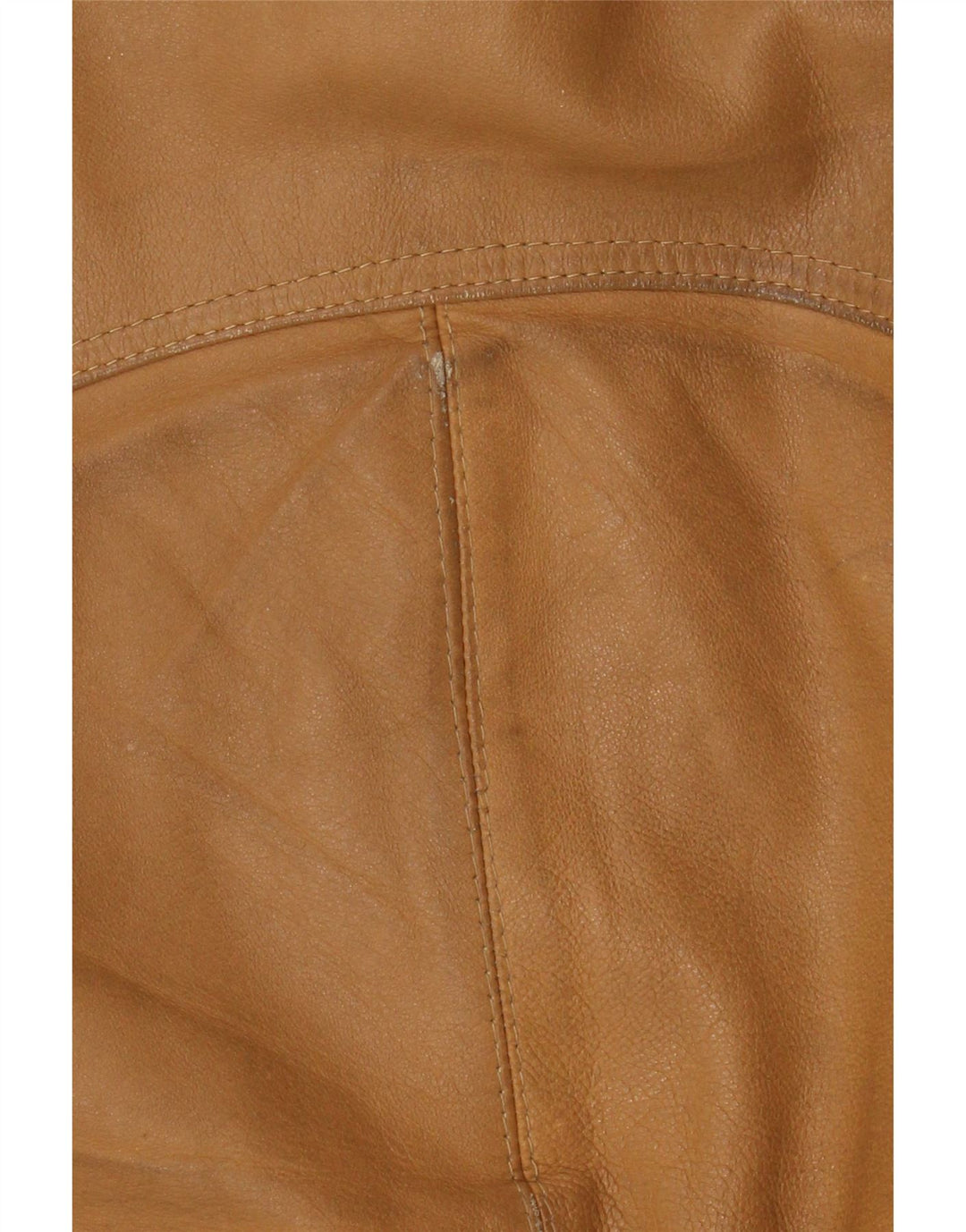 Vintage chaqueta de cuero para hombre Reino Unido 38 cuero marrón medio