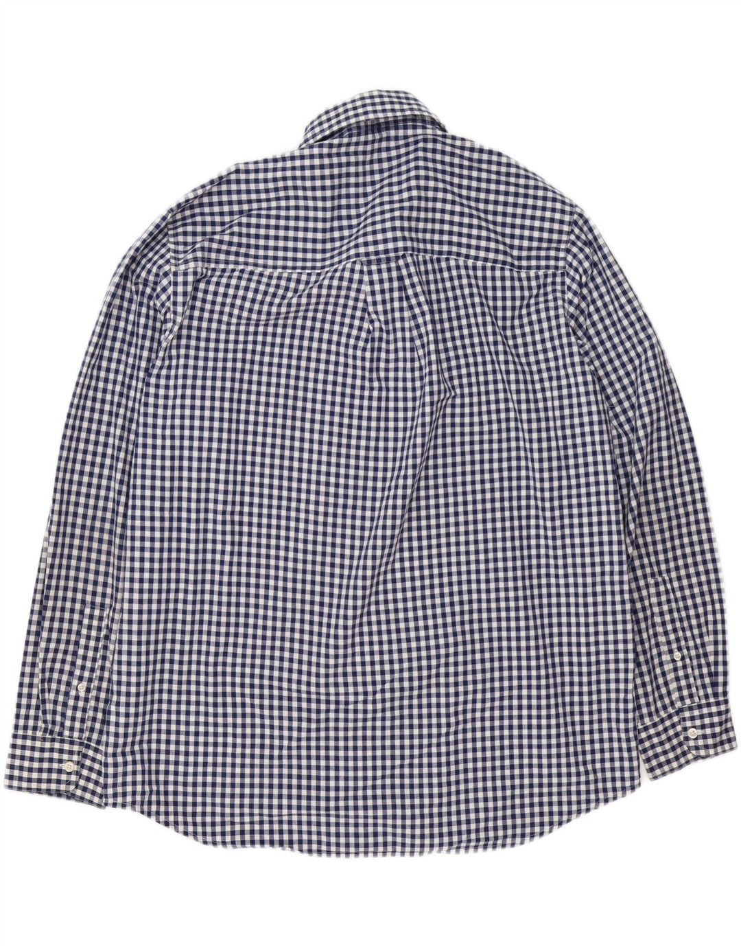 Chaps Camisa de fácil cuidado para hombre XL Azul marino Algodón a cuadros
