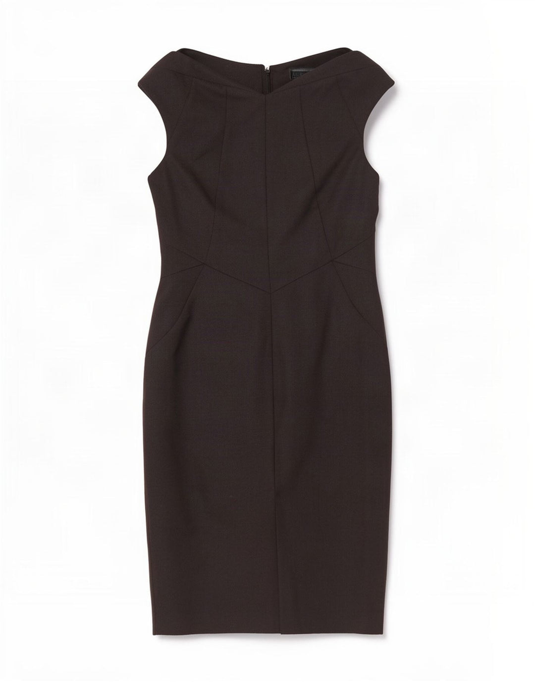 Next Vestido tubo sin mangas para mujer UK 40 Small Poliéster negro