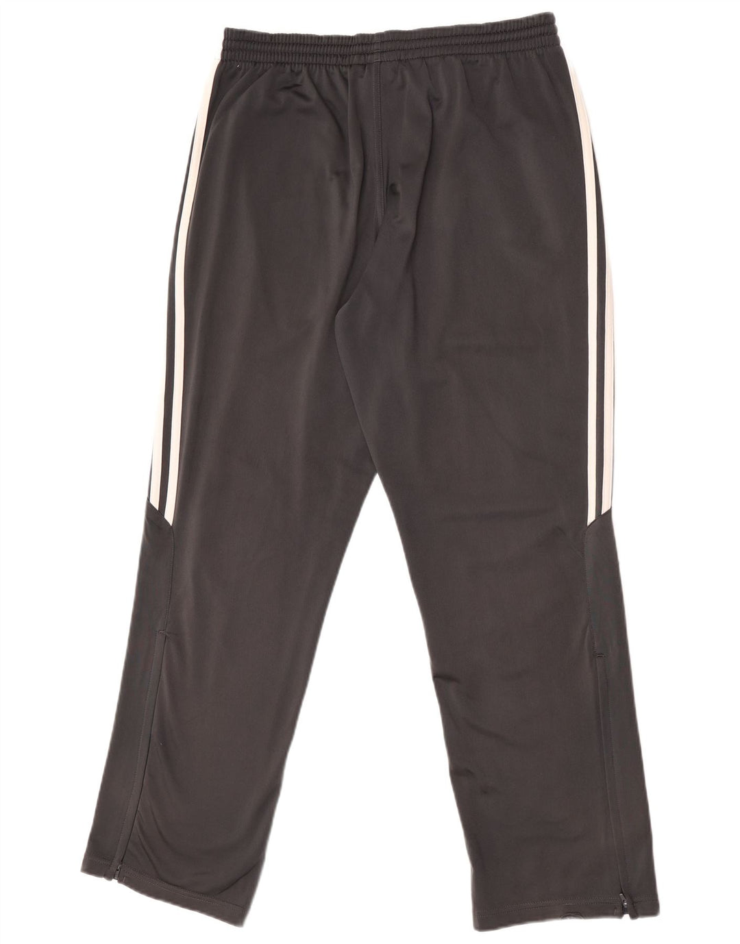 Adidas Pantalones de chándal para hombre ES 38/40 Gris medio Poliéster