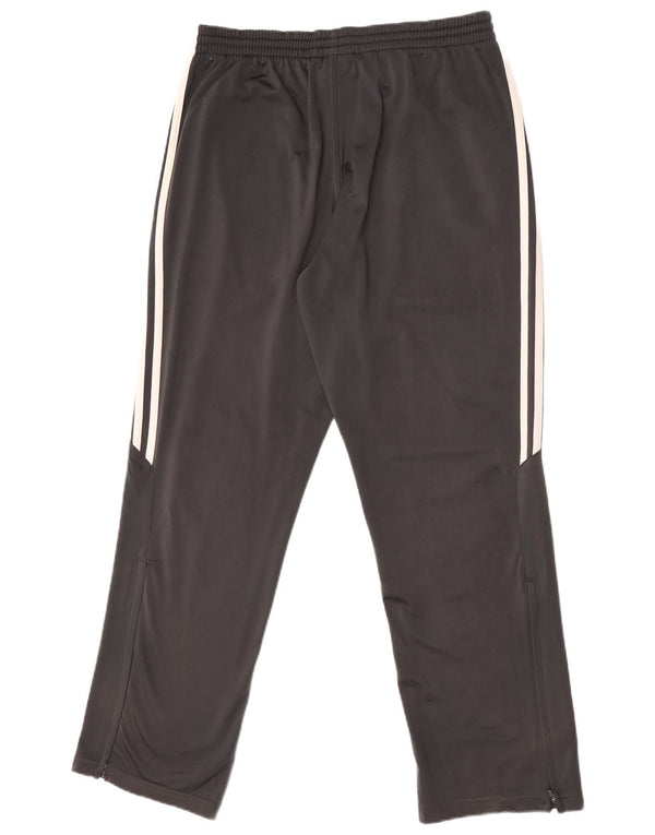 Adidas Pantalones de chándal para hombre ES 38/40 Gris medio Poliéster