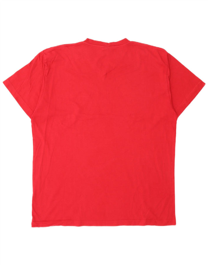 CHAMPION Camiseta para hombre Top 2XL Algodón rojo