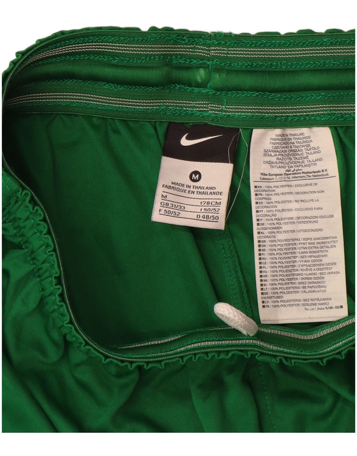 Pantalones cortos deportivos con estampado gráfico para hombre Nike Poliéster verde medio