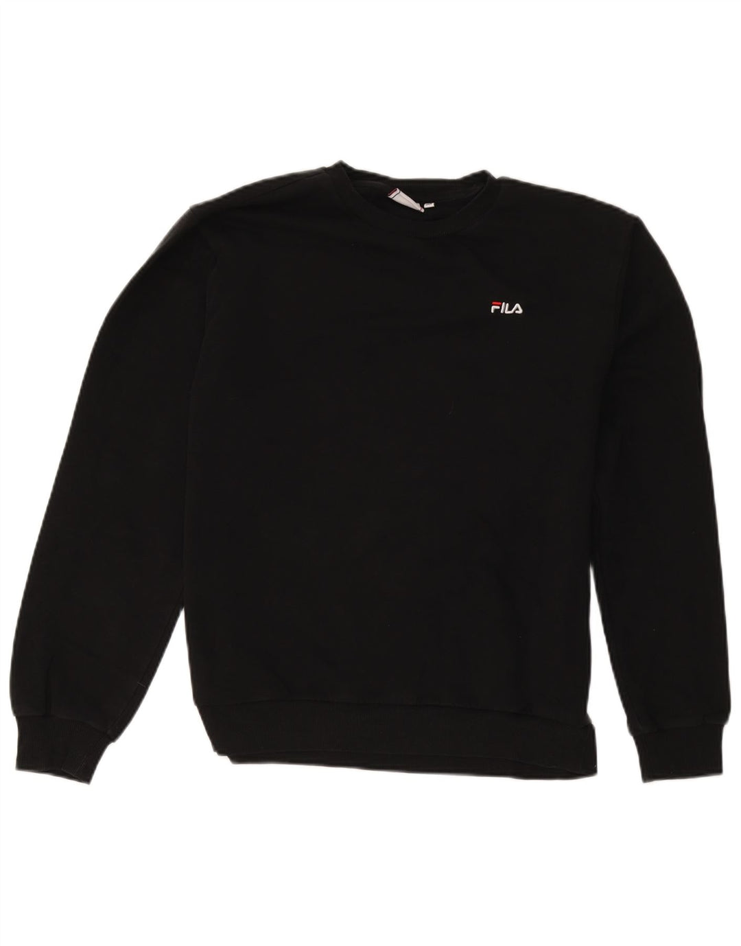 Fila Hombre Sudadera Jumper Medium Negro Algodón Deportes