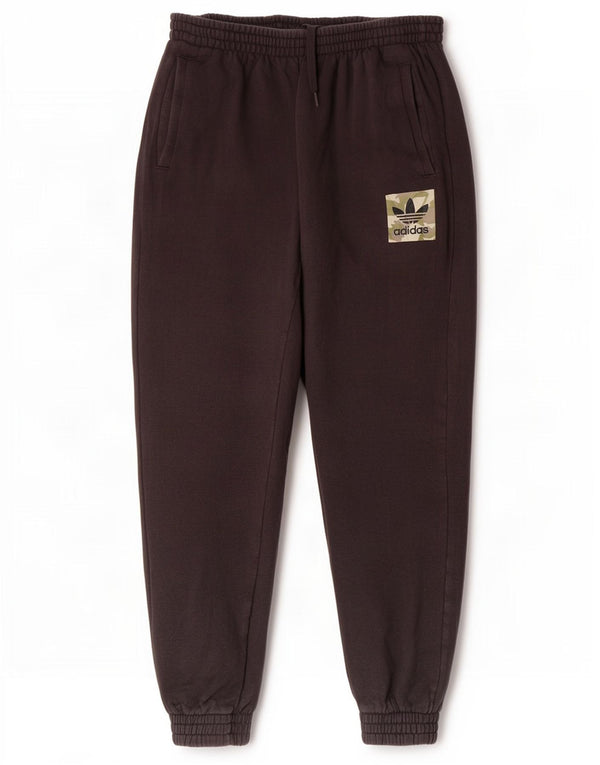 Adidas Hombre Pantalones De Chándal Joggers Grande Negro Algodón