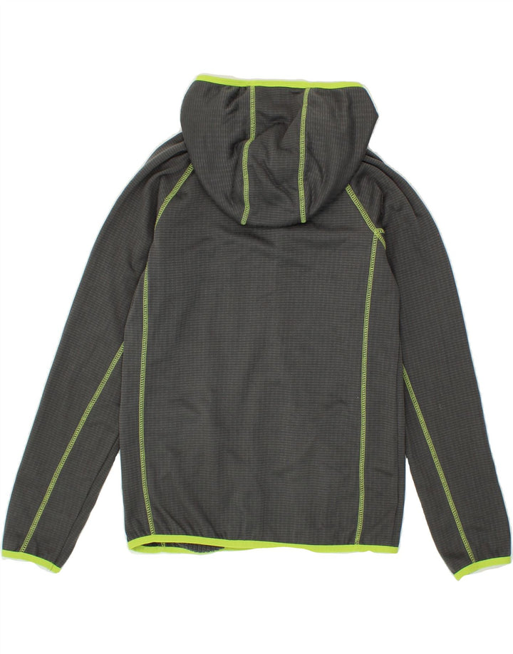 MOUNTAIN WAREHOUSE Boys Zip Hoodie Sweater 11-12 Years Grey Polyester Vintage Mountain Warehouse and Second-Hand Mountain Warehouse from Messina Hembry 
