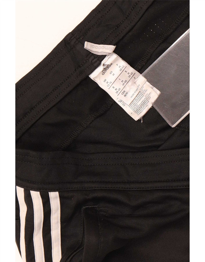 Adidas Mujer Climacool Chándal Pantalones UK 12/14 Mediano Negro Poliéster