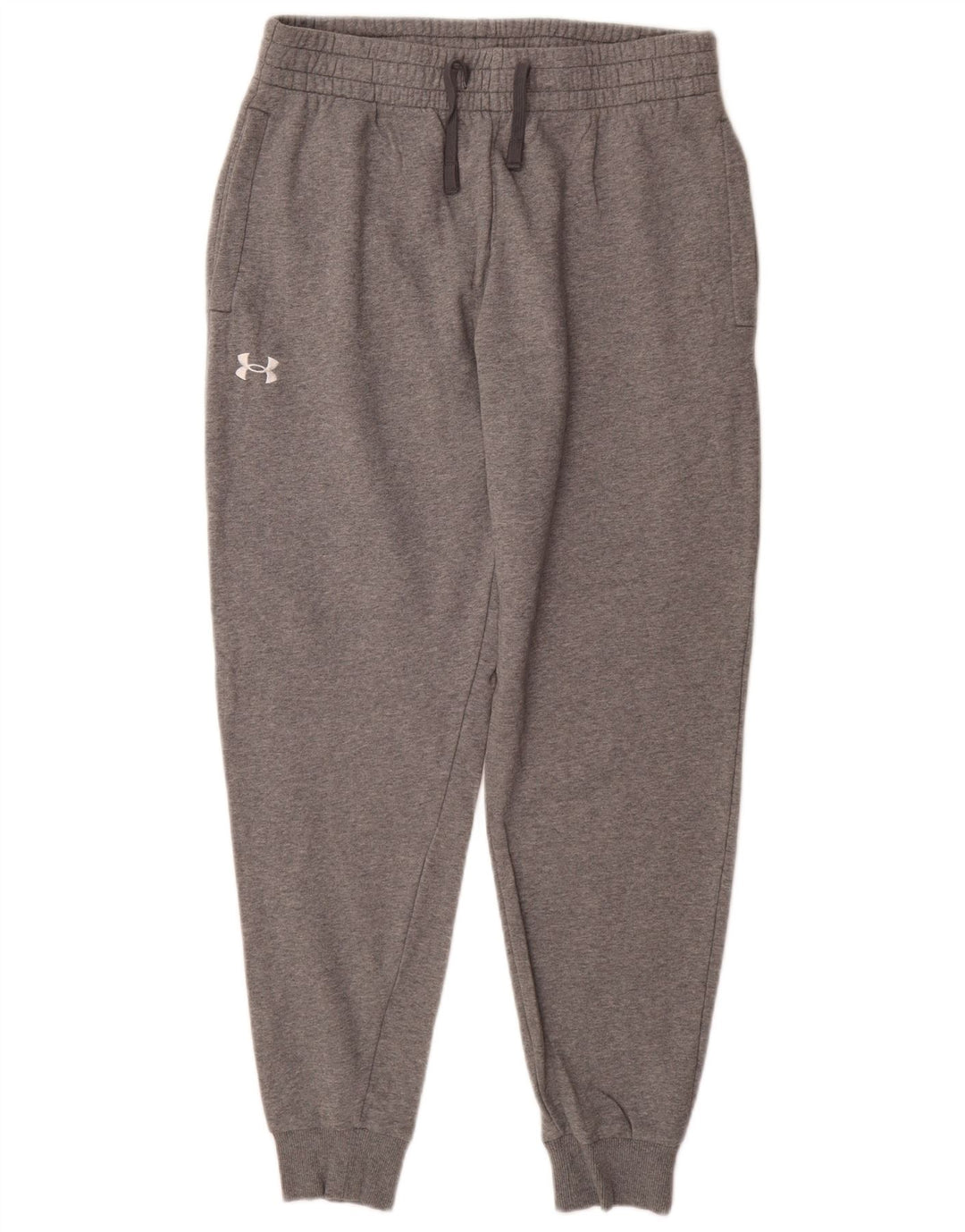 UNDER ARMOUR Pantalones de chándal para mujer Joggers UK 14 Large Grey Cotton