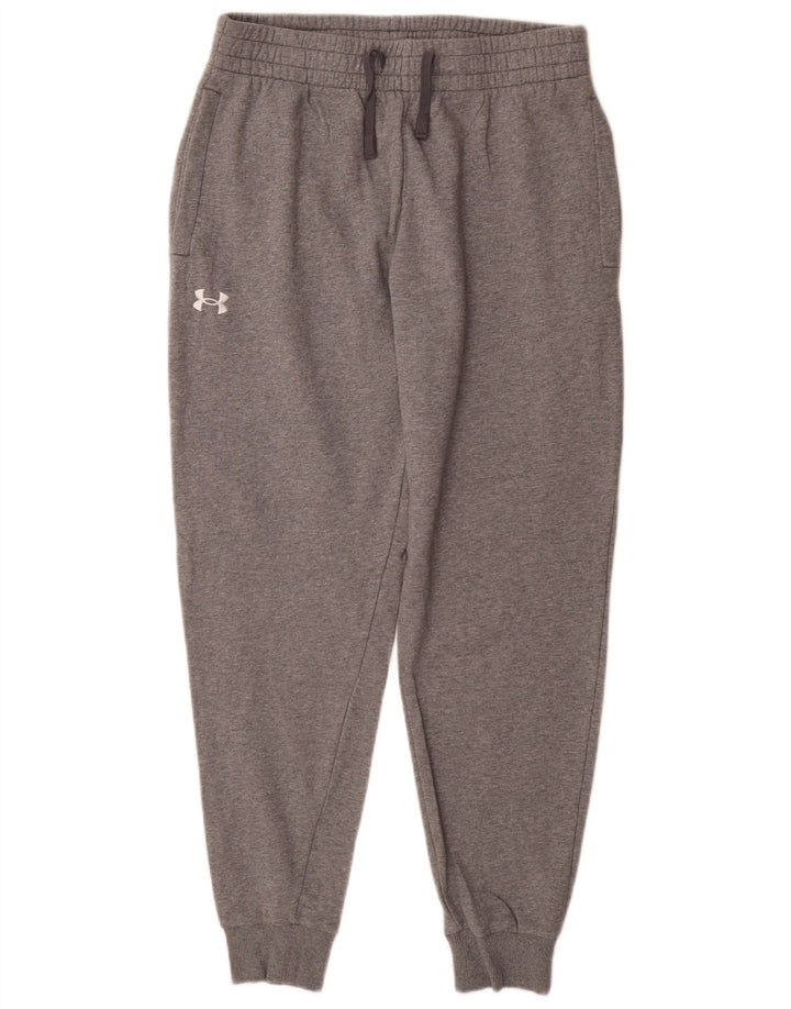 UNDER ARMOUR Pantalones de chándal para mujer Joggers UK 14 Large Grey Cotton