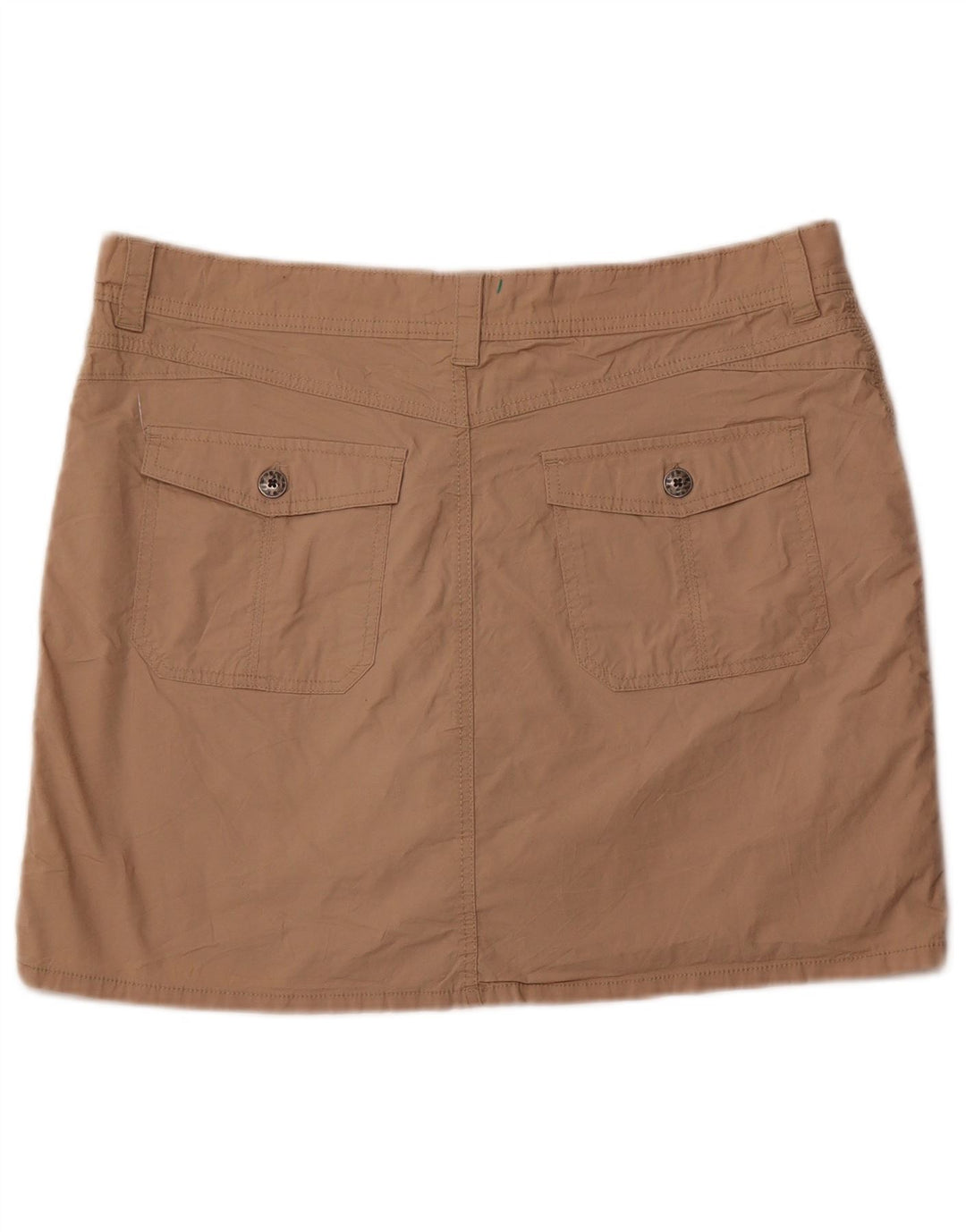 LEE Mini falda pantalón para mujer US 16 2XL Algodón marrón
