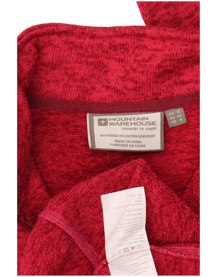 Jersey tipo sudadera para mujer de Mountain Warehouse, talla 42, talla mediana, color rosa moteado