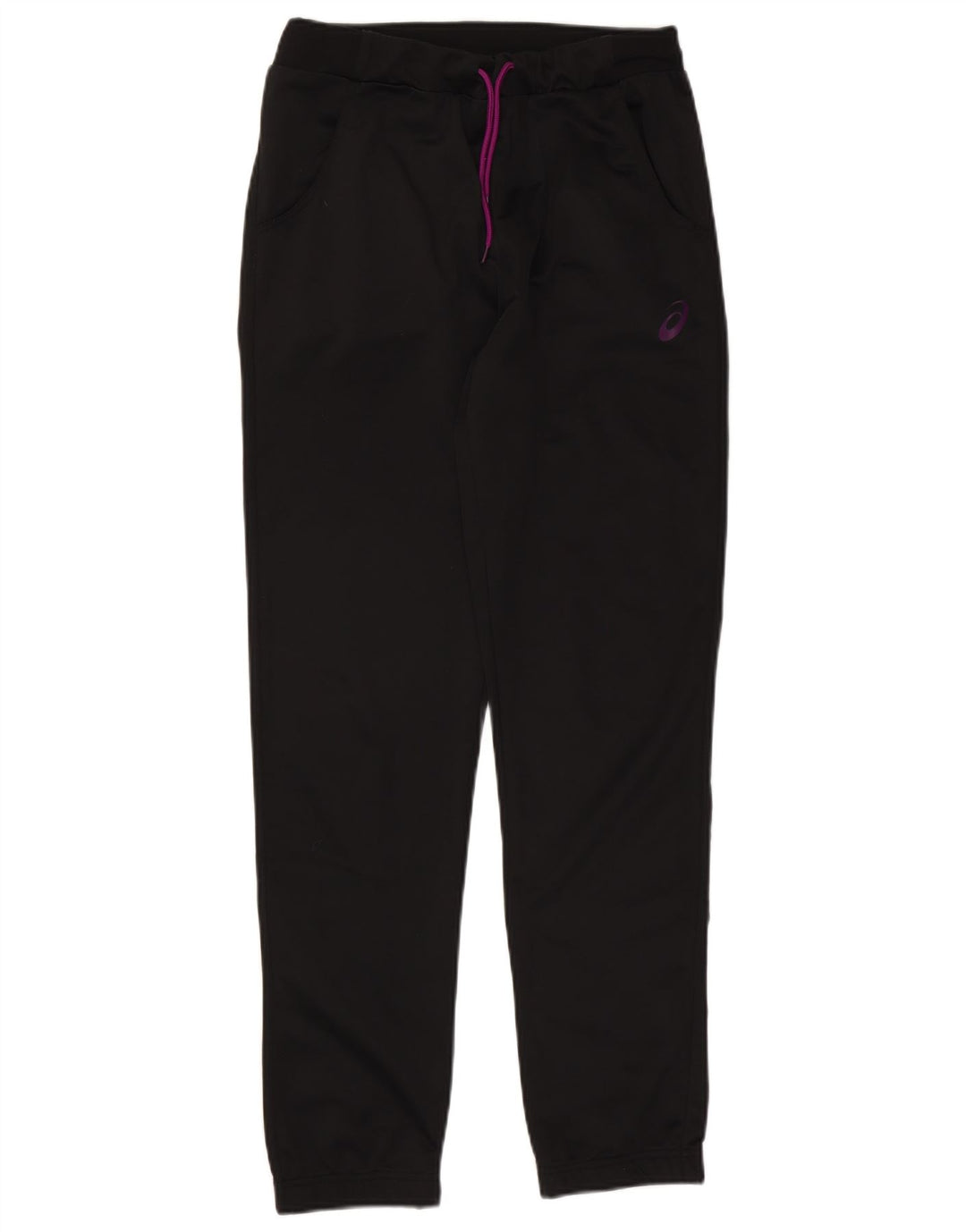 Asics Pantalones de chándal para mujer Joggers UK 12 Medium Black