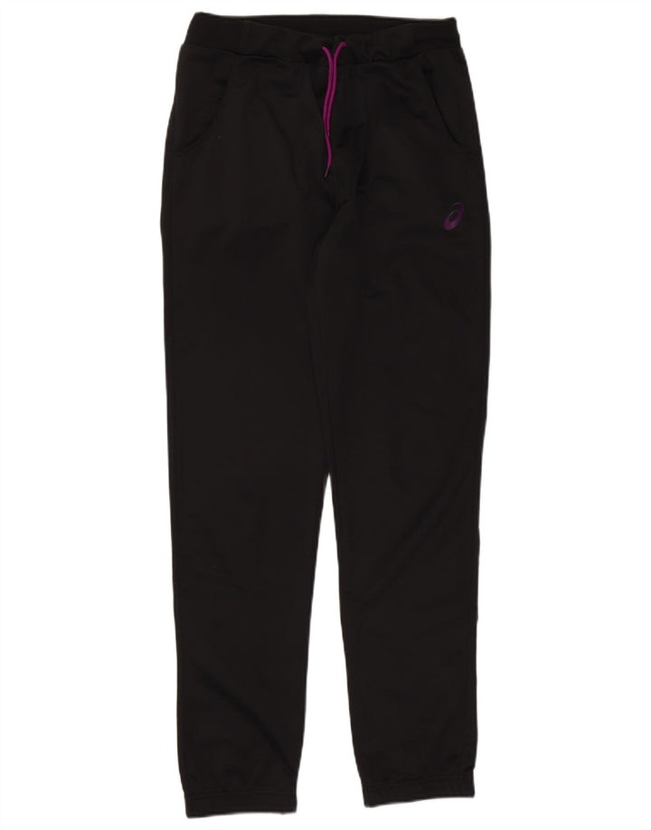 Asics Pantalones de chándal para mujer Joggers UK 12 Medium Black