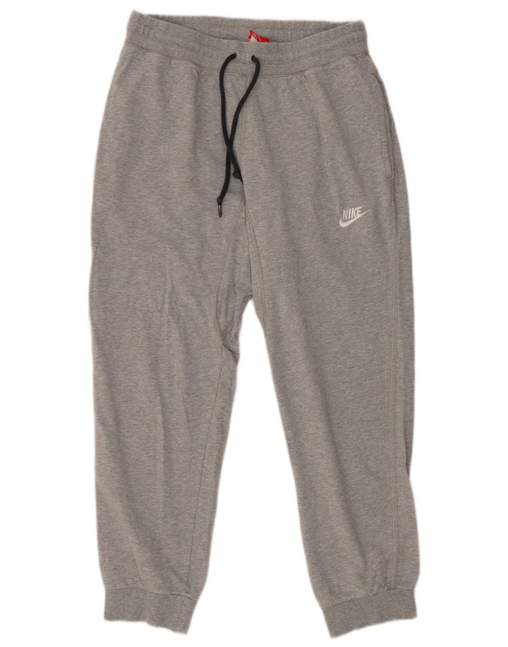 Nike - Pantalón de chándal para niño, 13-14 años, talla grande, algodón gris