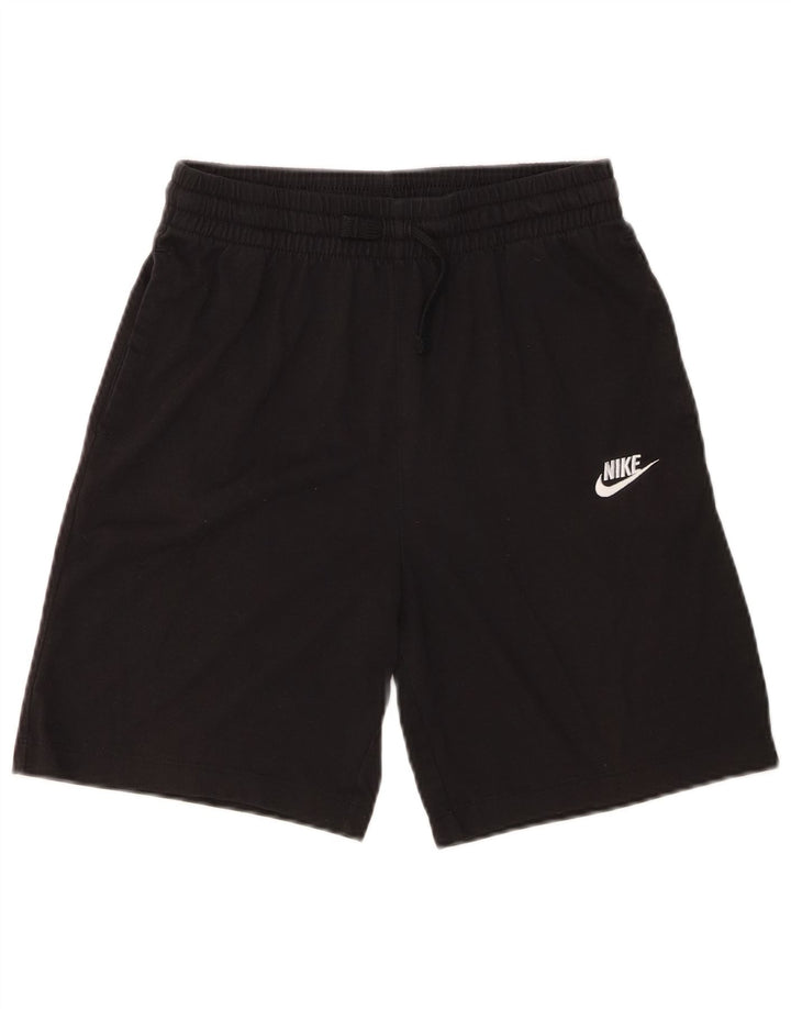 Nike Pantalones cortos deportivos para niños 13-14 años XL Negro Poliéster
