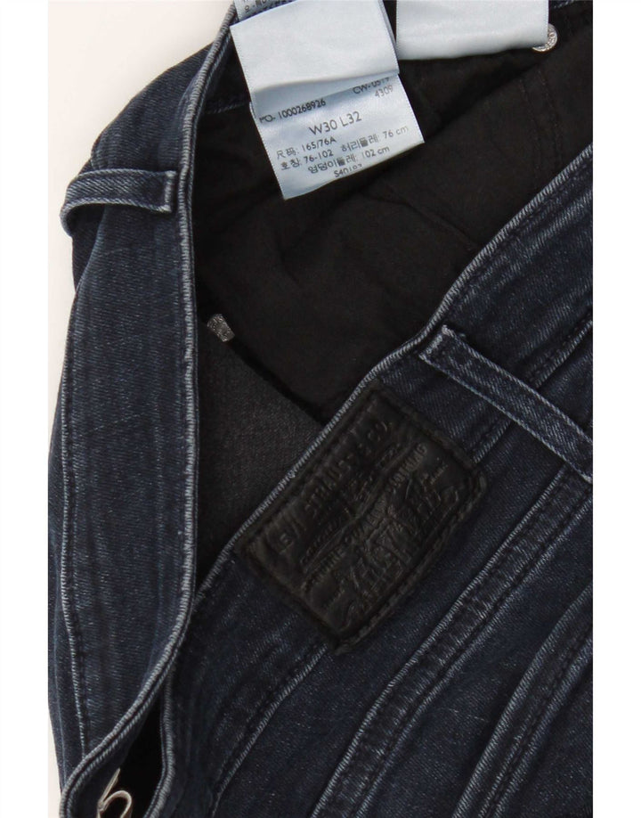 Vaqueros Levi's Mujer 712 Slim W30 L29 Algodón Azul Marino
