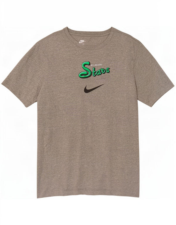 Nike - Camiseta gráfica para mujer, talla 40, XL, algodón gris